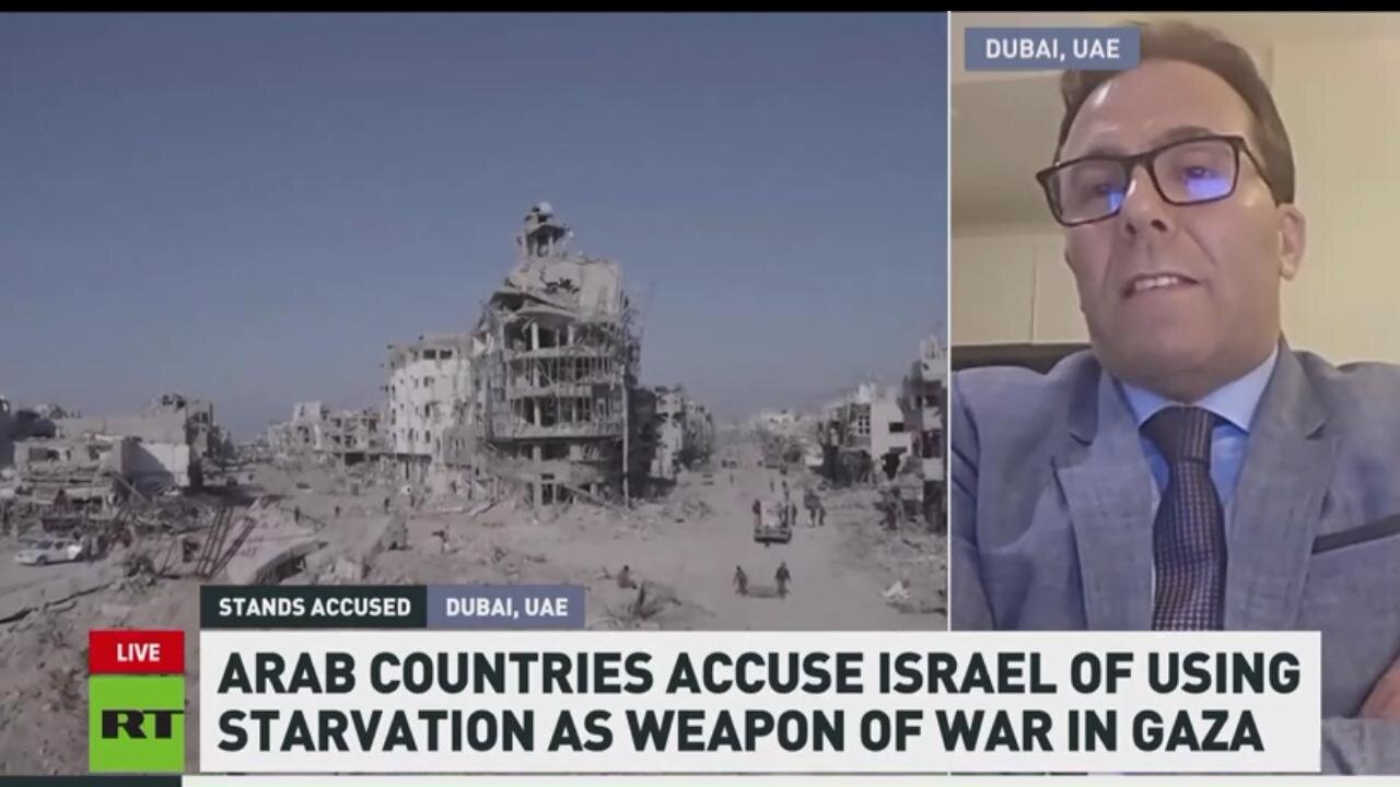 Arab Countries AccusE Israel of using STARVATION as a weapon of war in Gaza