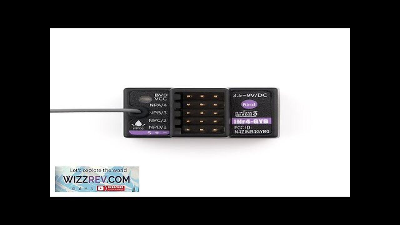 Flysky INr4-GYB 2.4GHz 4CH AFHDS 3 PWM/PPM/i-BUS2/S.BUS/i-BUS Out Put RC Receiver Review