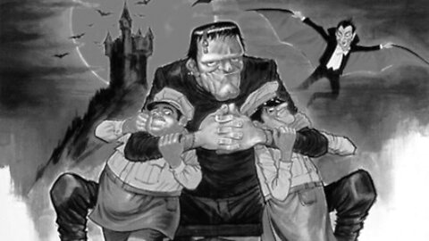 Abbott and Costello Meet Frankenstein- Bud Abbott, Lou Costello, Bela Lugosi,-1948 IMDb 7.3/10