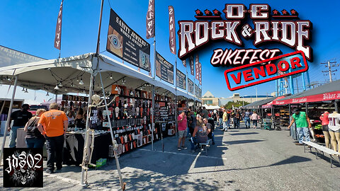 OC Rock & Ride Vendor Walkthrough! | Ocean City Maryland Bike Week 2025