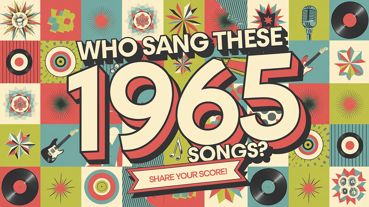 Who Sang These Hits From 1965?