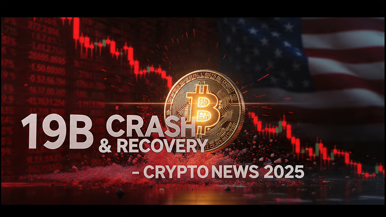 $19 B Crypto Crash & Recovery — Trump’s Tariffs Shock the Market