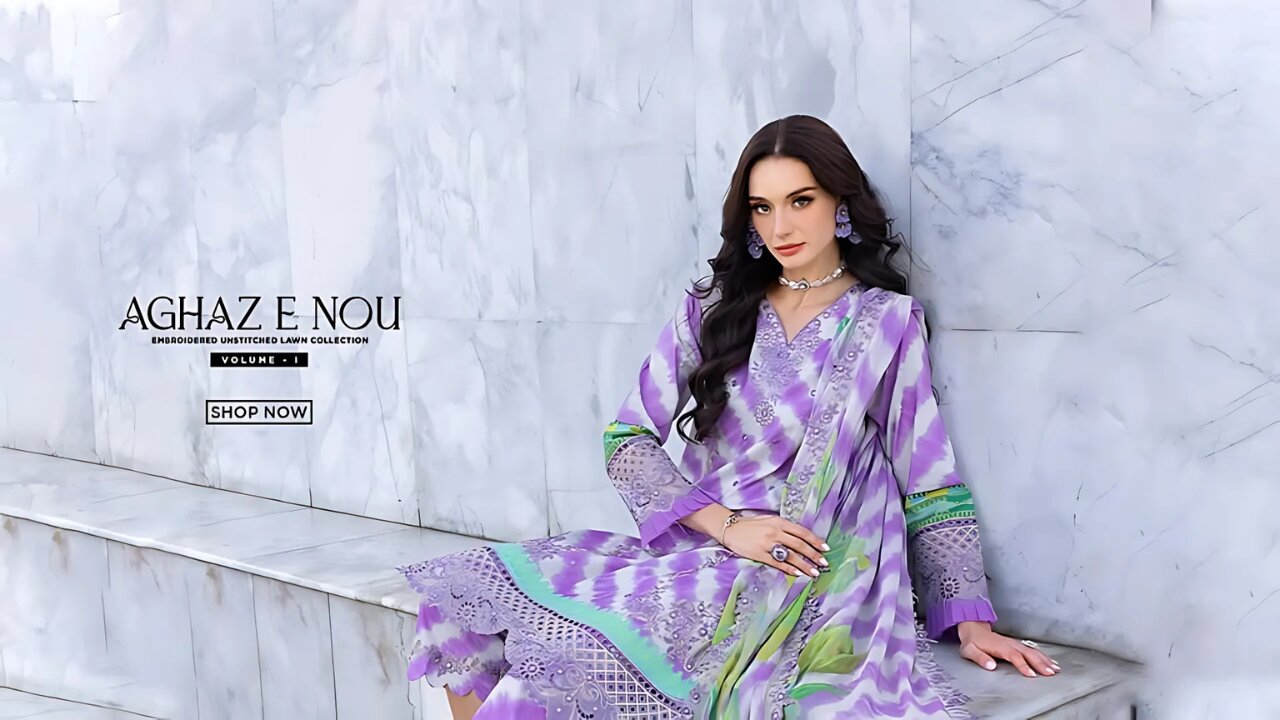 Charizma unstithced Collection 2025 | Agaz e Nou 25 Vol 01 | Pakistani Clothing