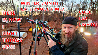 Range Time After Dark? How I Light My Range!!