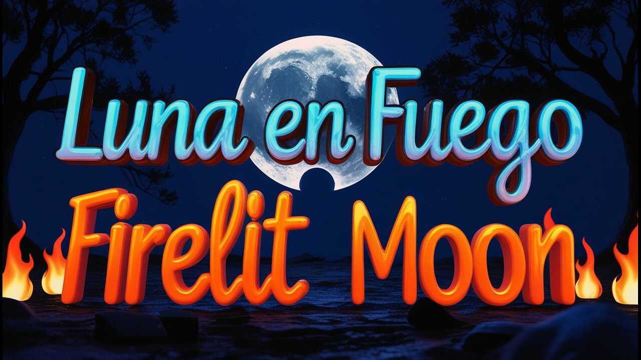 Luna en Fuego - Firelit Moon