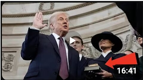 TRUMP REFUSES TO SWEAR ON THE BIBLE DURING HIS OATH | THAT WAS AN ELEVATION TO RANK OF god RITUAL!