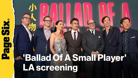 Colin Farrell, Fala Chen and more celebrities attend the 'Ballad Of A Small Player' Los Angeles screening