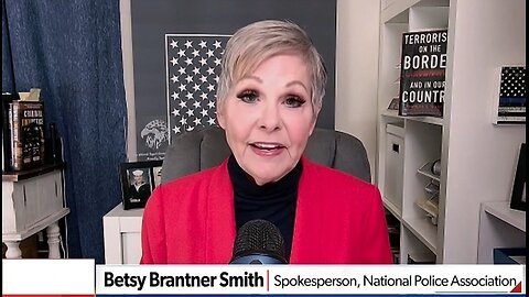 NPA spokesperson Sgt. Betsy Brantner Smith (Ret) joined Newsmax