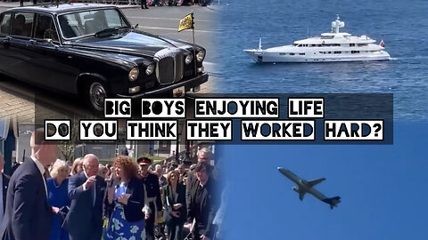 Big Boys enjoying life. Do you think they worked hard