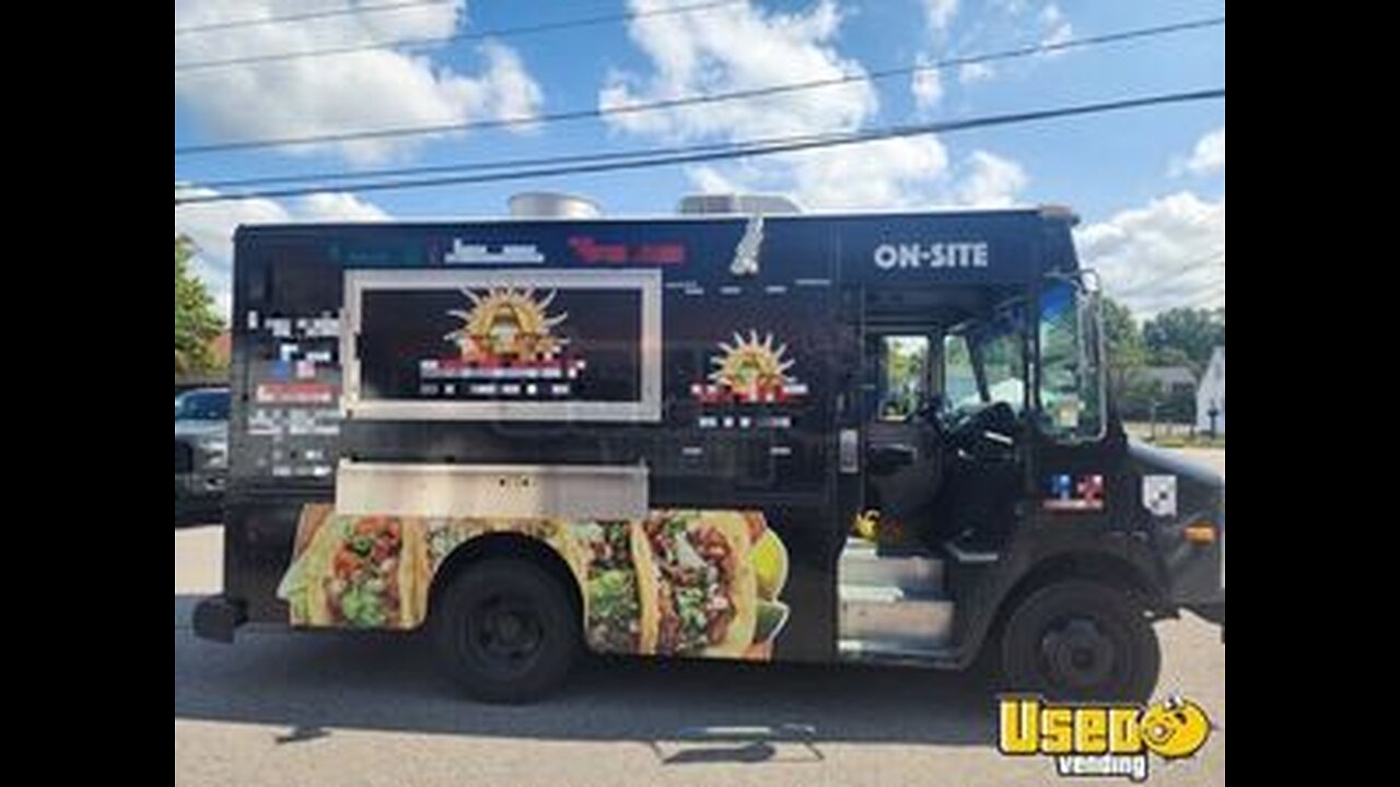 2002 Workhorse P42 Taco Food Truck with Fire Suppression System for Sale in Virginia!