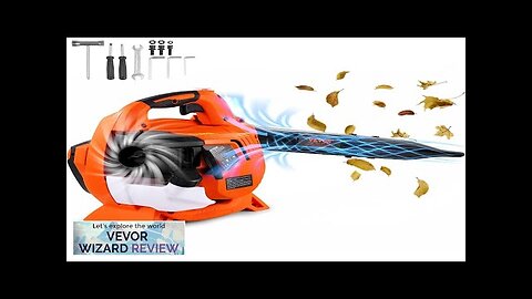 VEVOR Leaf Blower 26CC 2-Cycle Handheld Leaf Blower with A Fuel Tank Review