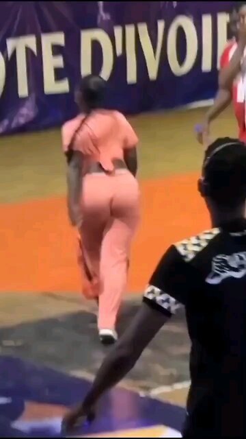 She brought the whole stadium down..