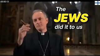 THE JEWS DID IT TO US. DISSIDENT PRIEST. (JEW ATTACK ON EUROPEANS & WOMEN VIA FEMINISM, ETC) ✡️