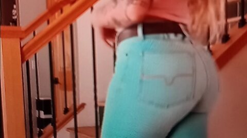 Jeans try on