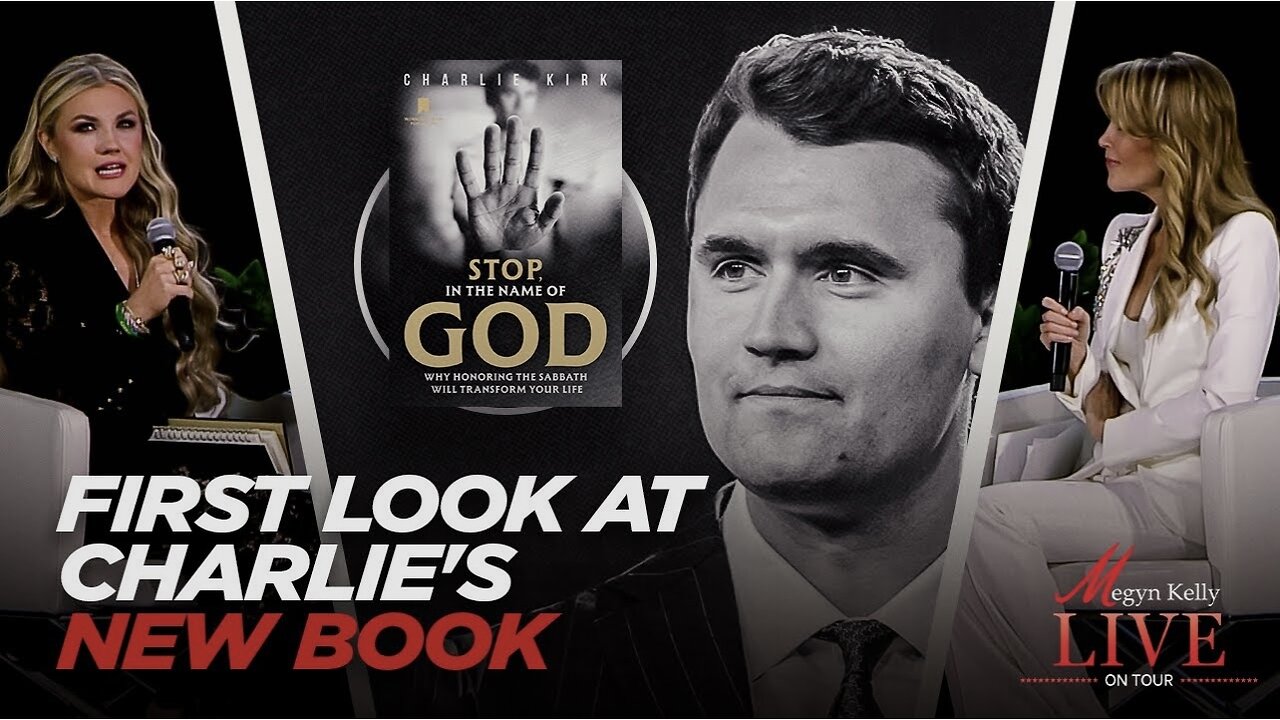 Erika Kirk Reads From Charlie’s New Book on Rest and Sabbath & Shares Passage From His Journal