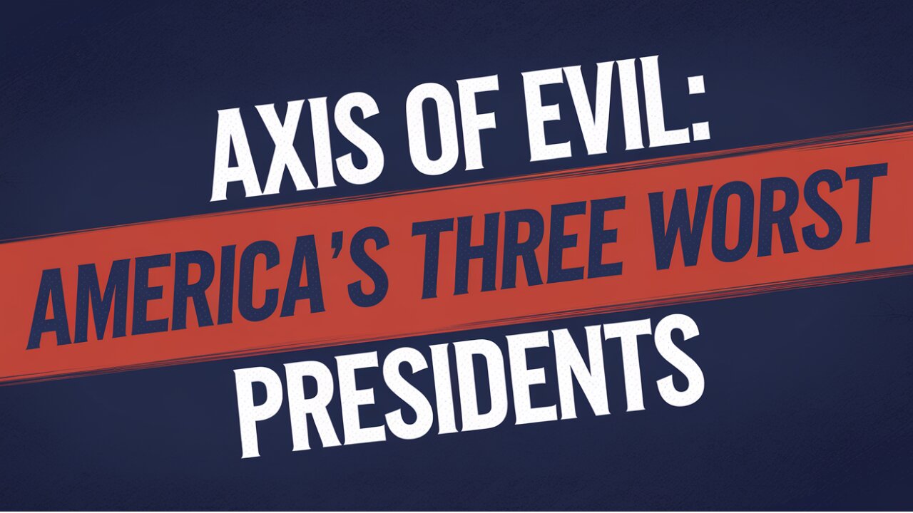 Axis of Evil: America’s Three Worst Presidents