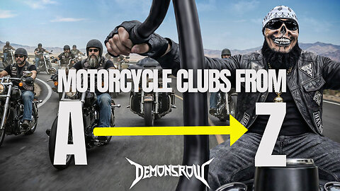 I Documented Every Motorcycle Club From A to Z 🏍️🌎 (This Has Never Been Done)