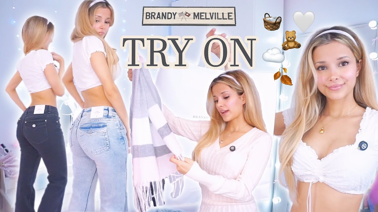 "THAT GIRL" FALL CLOTHES ♡ holly try on haul