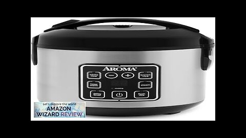 AROMA Digital Rice Cooker 4-Cup (Uncooked) / 8-Cup (Cooked) Steamer Grain Cooker Review