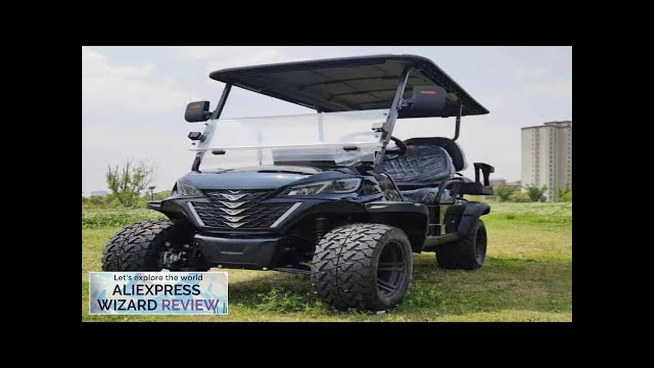 Factory CE new export electric cart Golf Course Club 2/4/6/8 seater off-road Review