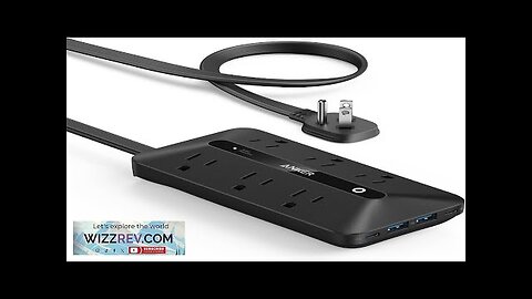 Flat Plug Power Strip 300J Anker USB C Power Strip 10-in-1 Ultra Review