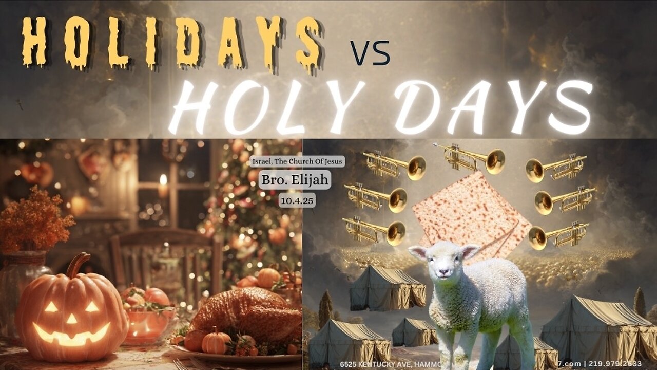 HOLIDAYS VS HOLY DAYS
