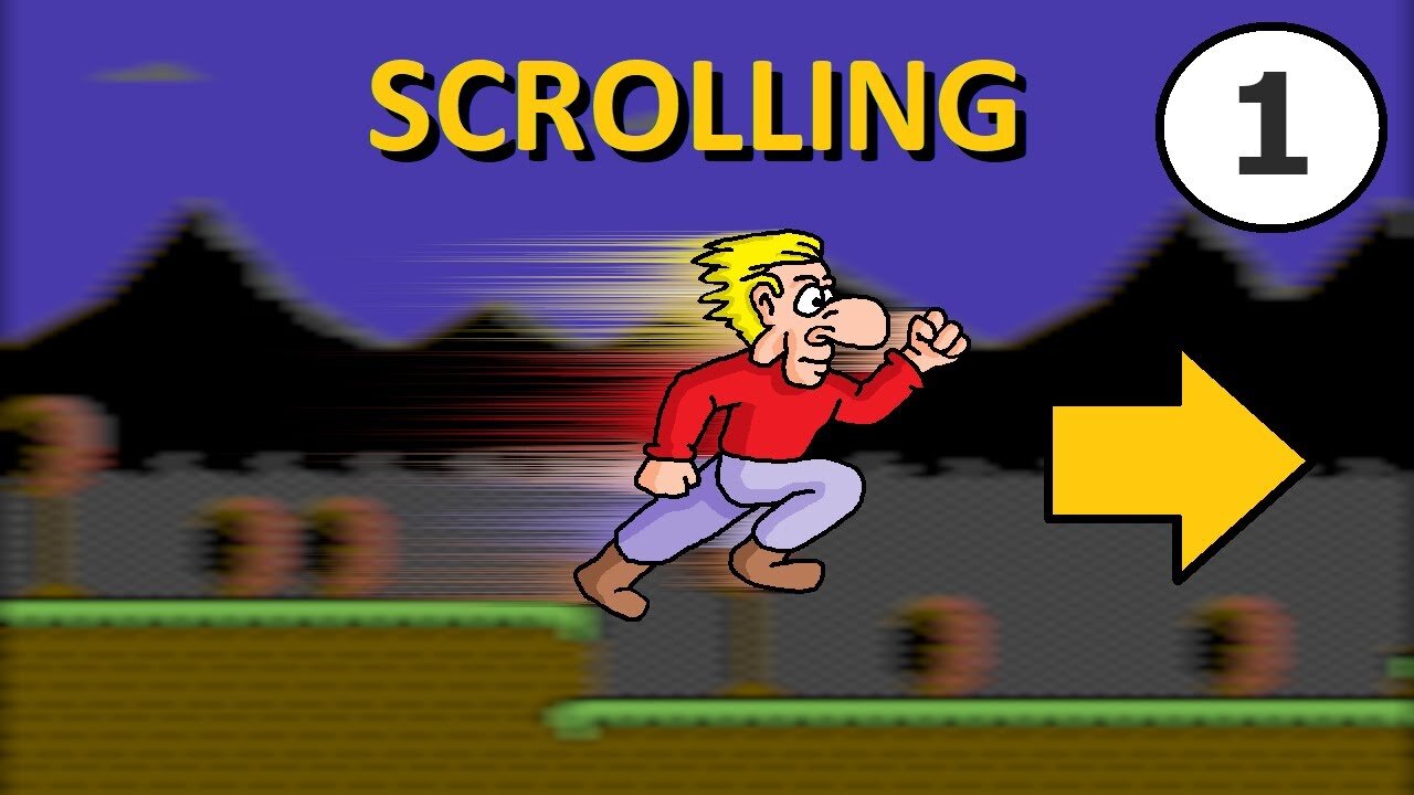 Commodore Tutorials - Scrolling C64 Parte 1