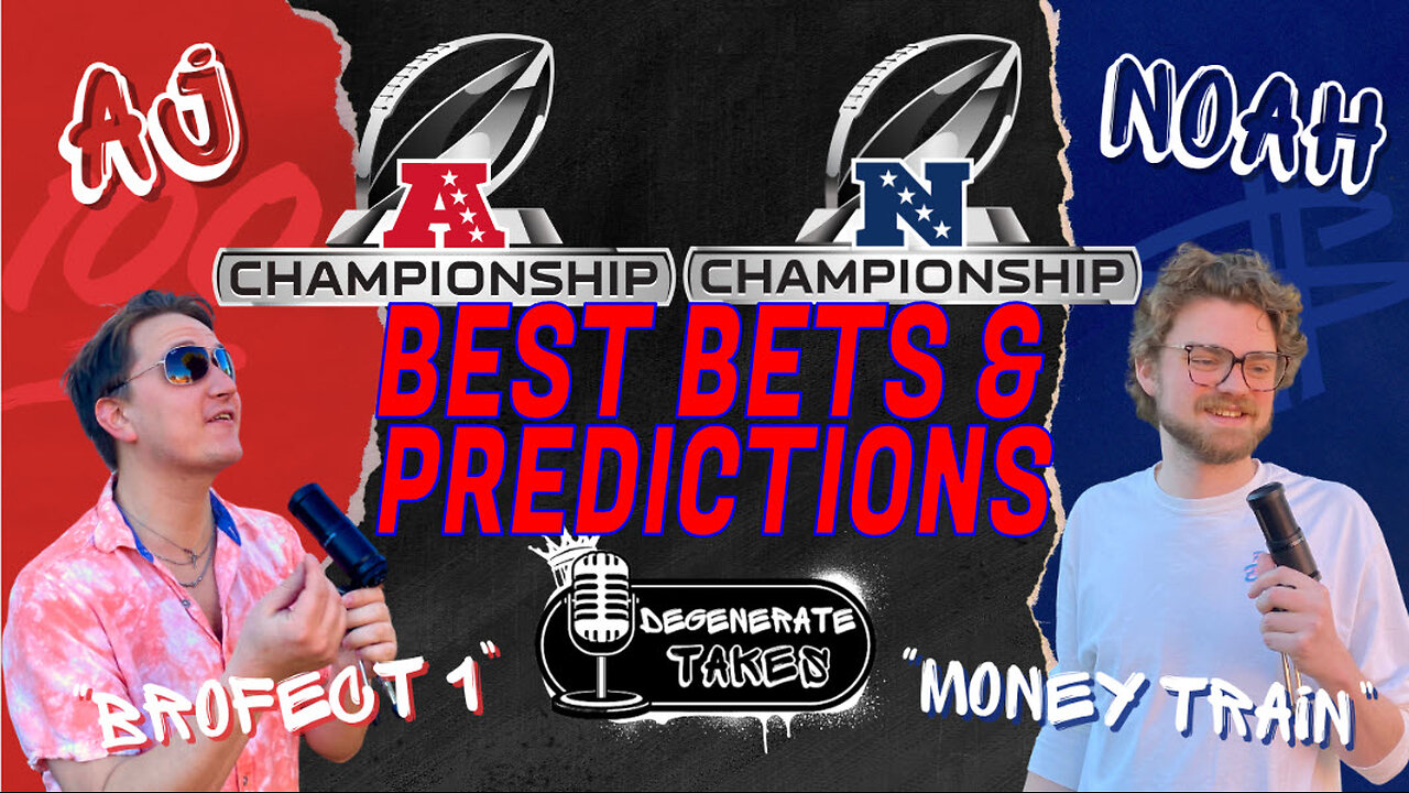 NFL Conference Championships: Best Bets & Picks