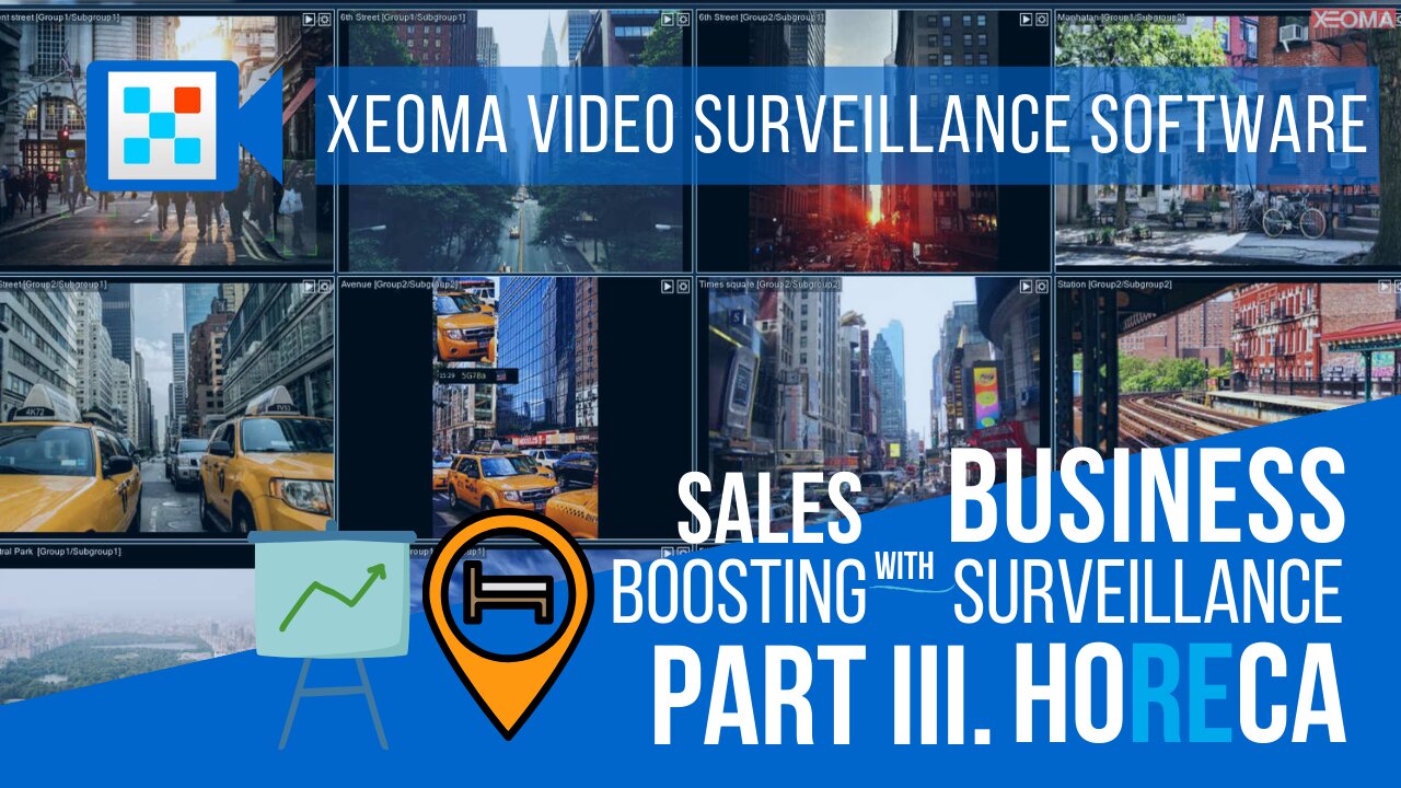 Increasing Sales with Business Video Surveillance: using Xeoma in HoReCa (hotels, restaurants, café)