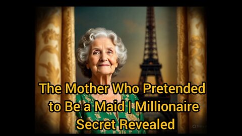 The Mother Who Pretended to Be a Maid | Millionaire Secret Revealed