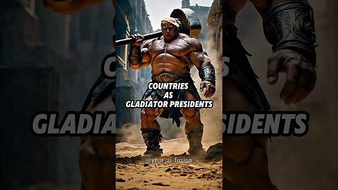 Countries As Gladiator Presidents PART 1! 💀🔥