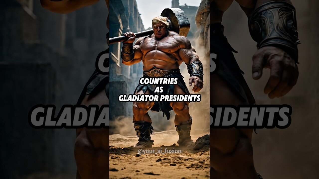 Countries As Gladiator Presidents PART 1! 💀🔥