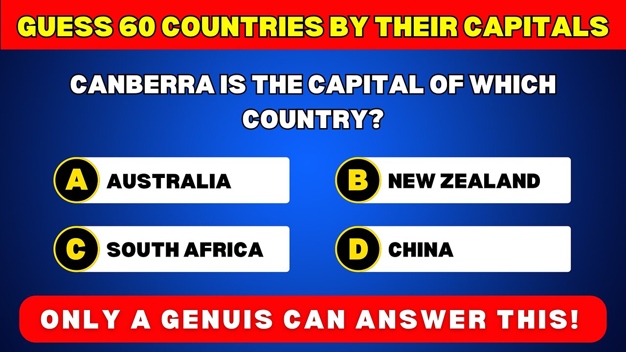 🌍 Ultimate City & Country Quiz | Can You Guess Them All? 🔥 (Easy to Impossible!)