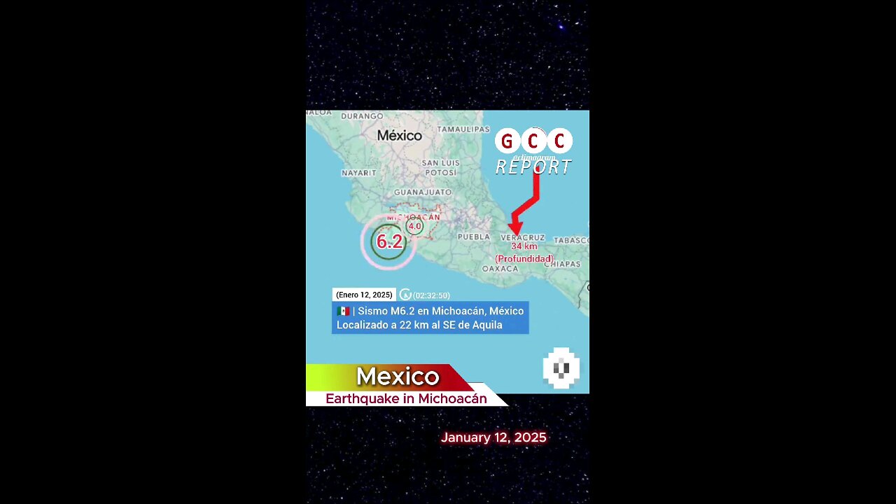 #Mexico #Earthquake #Michoacán #Coalcomán #Seismology #Emergency