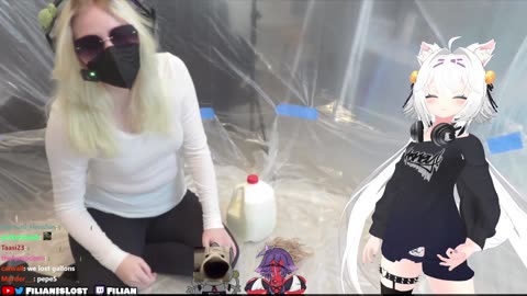 🍉[MEGA HANDCAM] STREAM ENDS WHEN THE MILK GALLON POPS🍉 Megalodon and I are rubberbanding a milk gallon! If it explodes, we will lose gallons