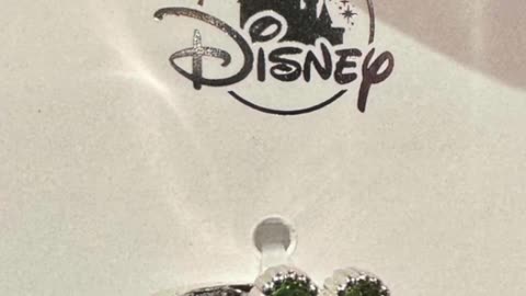 Disney Parks Mickey Mouse August Faux Birthstone Peridot Ring #shorts