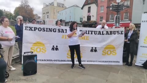 Satanic Ritual Abuse survivor Jeanette Archer speaks out at Windsor Castle
