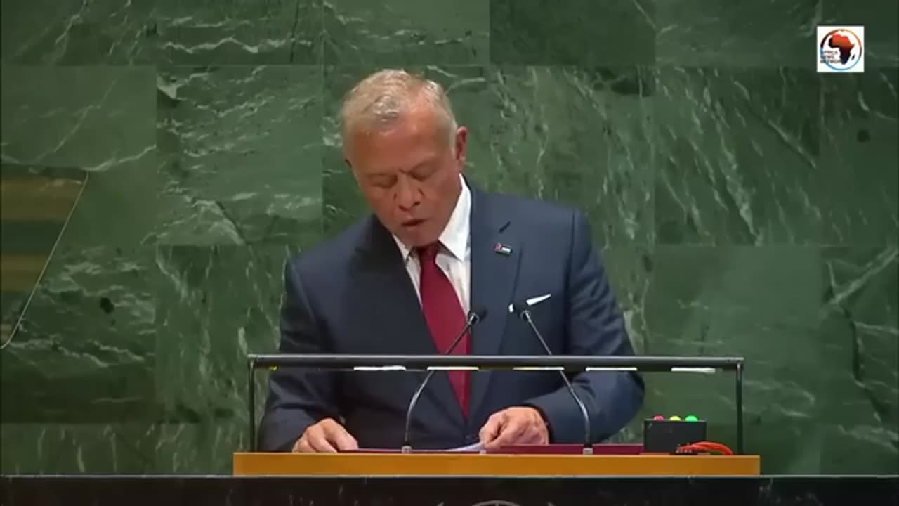“How Long?” – King Abdullah Erupts At UN General Assembly Over Gaza! | “Never again” was actually for the end of the Jews slaughtering white Christians. Instead people have been manipulated by the Jews to commit atrocities across the globe