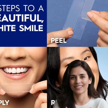 � Whiter Teeth in Just Days with Crest 3D Whitestrips Vivid Plus!”