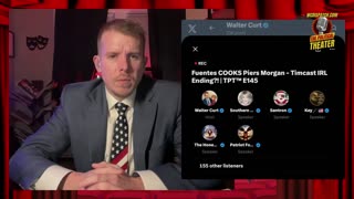 LIVE: Timcast IRL Ending? Fuentes Cooks Piers Morgan | TPT™ E145