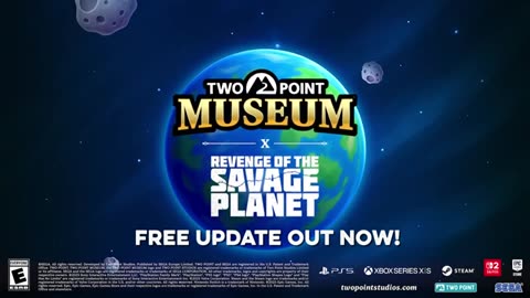 Two Point Museum x Revenge of the Savage Planet - Official Free Update Launch Trailer