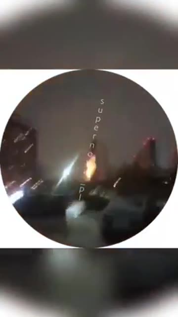 A compilation of Ukrainian drone strikes at night in Voronezh Russia (10012026)