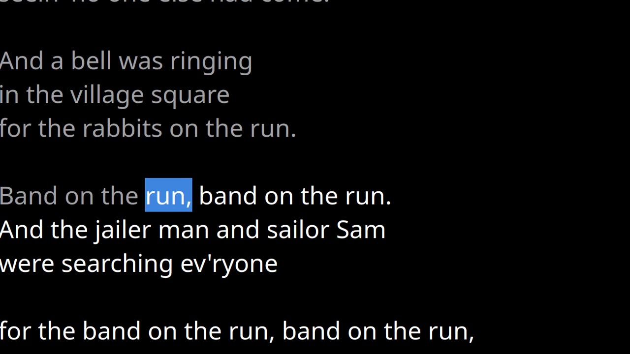 Band on the run - Paul Mc Cartney2