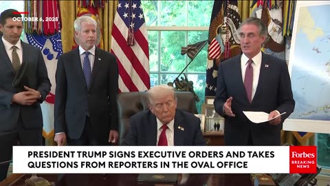 BREAKING NEWS_ President Trump Takes Questions From Reporters On Sixth Day Of Government Shutdown