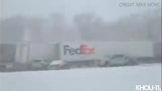 Raw video: Deadly 50-car pileup on I-81 in Pennsylvania