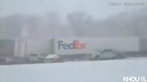 Raw video: Deadly 50-car pileup on I-81 in Pennsylvania
