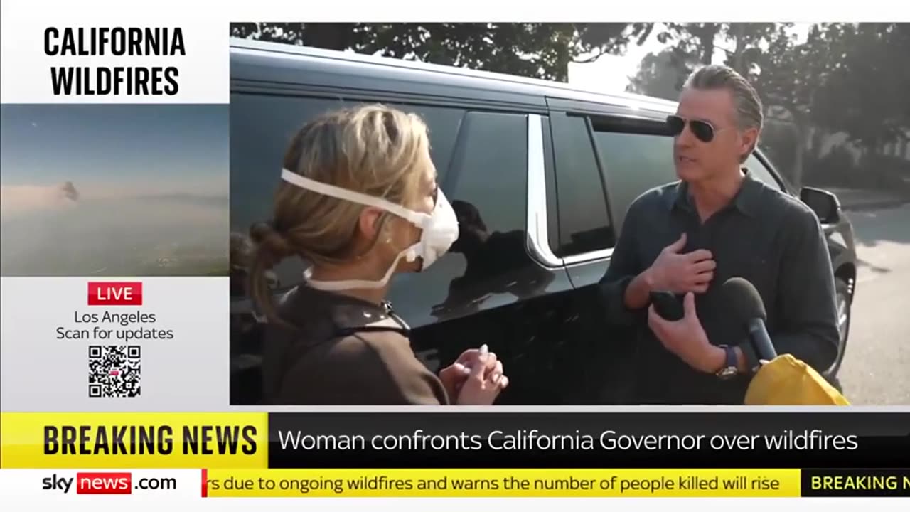 Gavin Newsom Confronted By Resident, Claims He’s ‘Talking To Biden’ In Tense Exchange