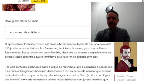 Brochando com Milly Lacombe. Nem aguentei terminar o vídeo