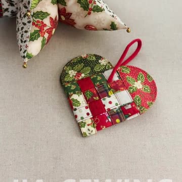 Pouch / Ornament 🎄❄✨ | DIY | Quick Sewing Tips No.343