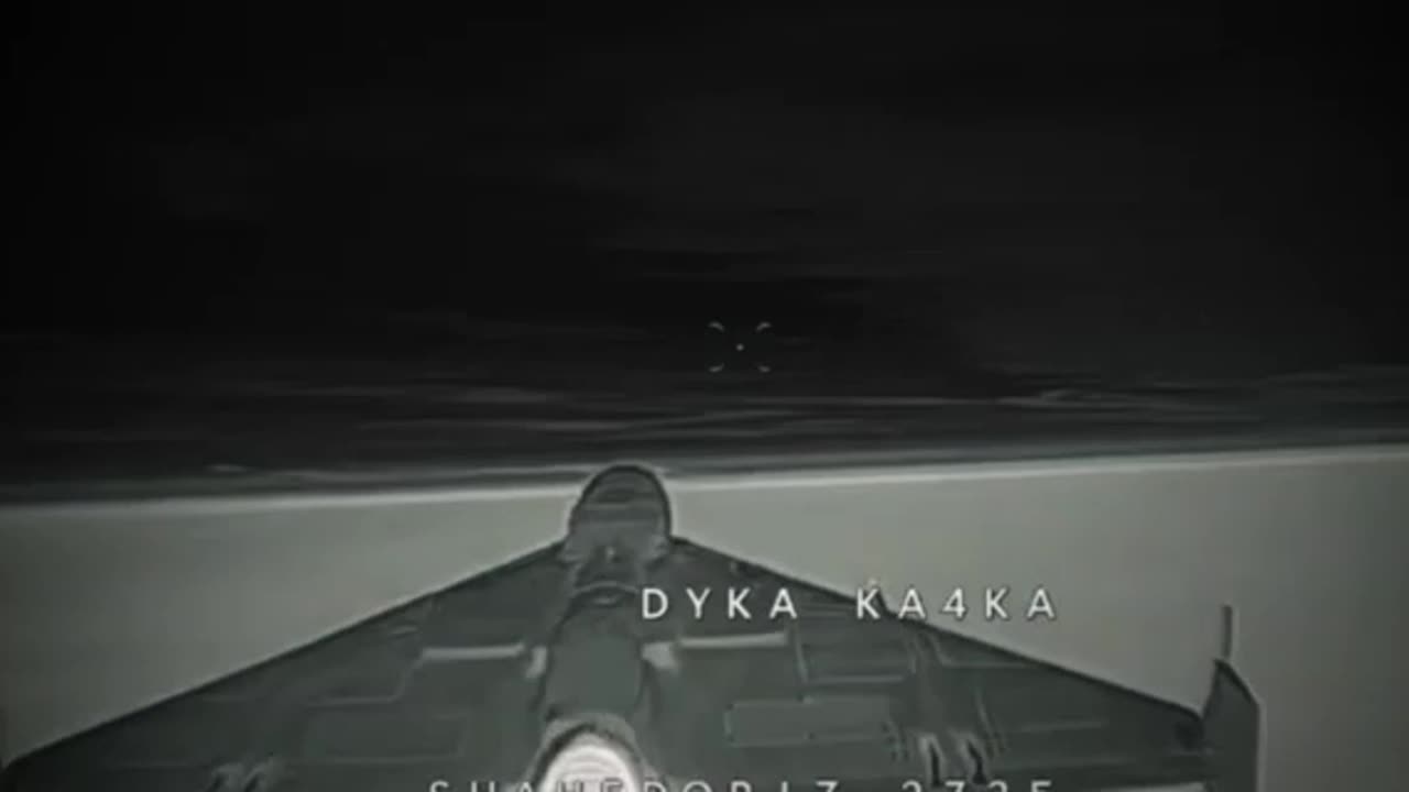 The first video of the interception of a Geran-3 jet UAV by a Ukrainian Sting interceptor drone